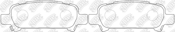 Subaru SB Forester S5/SF9 97-03, Impreza 2.0L 98-02, 2.5L 01-02, Le PN7415 NIBK