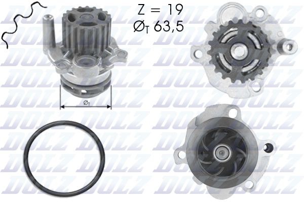 VW PASSAT B5 Помпа A193 DOLZ