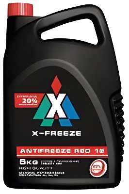 Антифриз красный X-Freeze G11(5л.) 430206074 X FREEZE