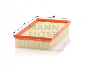 Ford Focus 1 Фильтр воздушный прямоугольный +Фильтр сапуна (набор) C27743KIT MANN FILTER