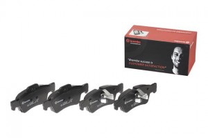 MB R350 колодки тормозные задние P50064 BREMBO