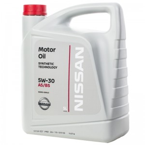 Масло моторное синтетическое NISSAN SL/CF A5/B5 5W30 5L KE900-99943-R NISSAN INFINITI