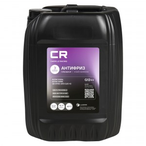 АНТИФРИЗ CR лобридный универсал флуор. -40°С, G12++, фиолет, готовый, 10л (1) L2018003 CARVILLE RACING