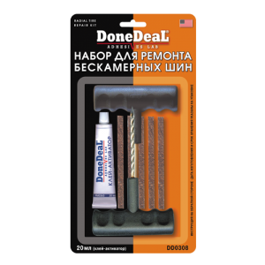 Набор для ремонта бескамерных шин DD0308 DONE DEAL