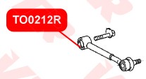 Toyota с/бл задней поперечной тяги TO0212R VTR