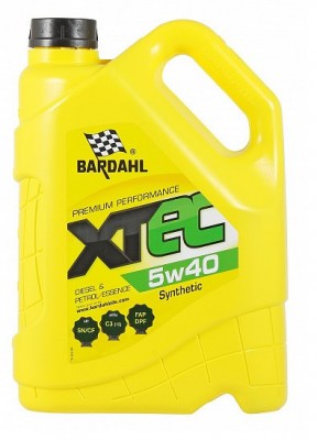 5W40 XTEC SN/CF 5L (синт .моторное масло) BARDAHL 36343 BARDAHL