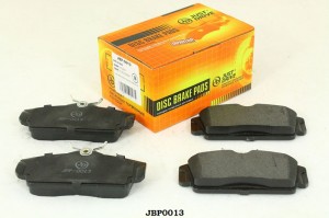 Nissan Almera (N16), Primera (P10,P11) колодки передние с АБС          125 мм JBP0013 JUST DRIVE