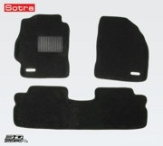 Toyota Corolla\Auris с 2007 Ковры салона черные Liner 3D текстиль ST7400277 SOTRA