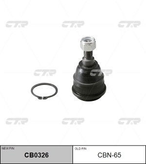 NISSAN Primera 01-> шаровая опора CB0326 CTR