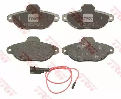 Fiat Punto колодки передние GDB1115 TRW