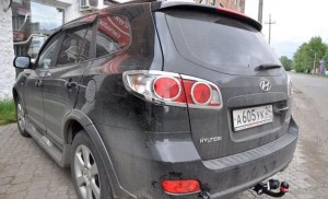 Hyundai SantaFe c 06 Фаркоп + Электрика 4227-A BOSAL