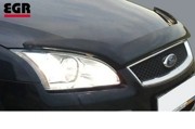 Ford Focus II 2005-2007 Дефлектор капота  темный длинный SG4931DS EGR