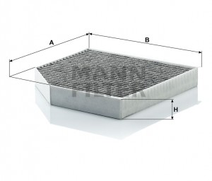VAG Audi A6 фильтр салона угольный CUK2641 MANN FILTER