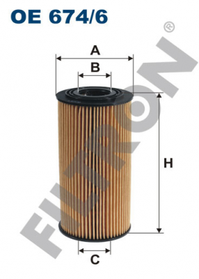 Hyundai Santa Fe 2010- 2,2D/Kia Sorento 2010- 2,2D/Sportage 10- 2,0D/Ix35 2,0D Ф OE6746 FILTRON