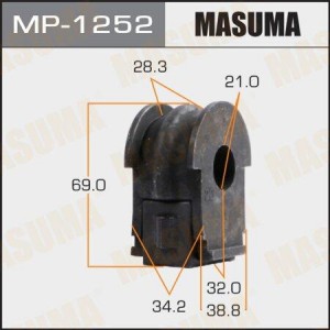Nissan Qashqai J11 UK Втулка стабилизатора перед. MP-1252 MASUMA