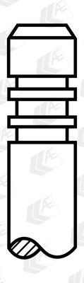 Ford Transit/Courier 1.8TDi 98> клапан выпускной V94696 AE