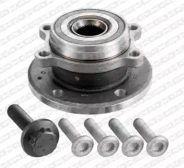 VAG Golf 5,6, Jetta, Passat B6, Octavia A5, Yeti, Tiguan Ступица передняя/задняя R15456 NTN SNR