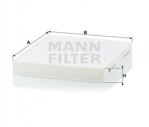 Mitsubishi ASX, Lancer 08-/Outlander 07-/ OUT NEW 12-/Peugeot 4007 Фильтр салона CU2141 MANN FILTER