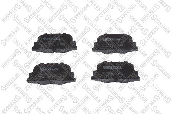 колодки дисковые з.! с антискрип. плас 812-000B-SX STELLOX