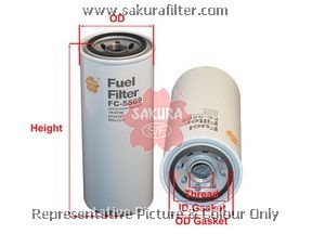 Фильтр  топливный FC5509 SAKURA
