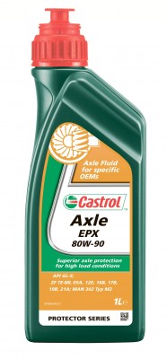 Масло трансмиссионное полусинтетическое CASTROL Axle EPX GL5 80w90 1L 154CB7 CASTROL