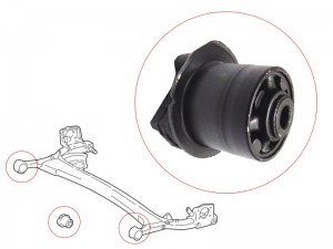 TOYOTA VITZ,PLATZ 02- с/блок задней балки ST4872552010 SAT