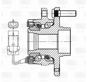 Chevrolet Epica 10-  Ступица передняя н/о MR 0534 TRIALLI