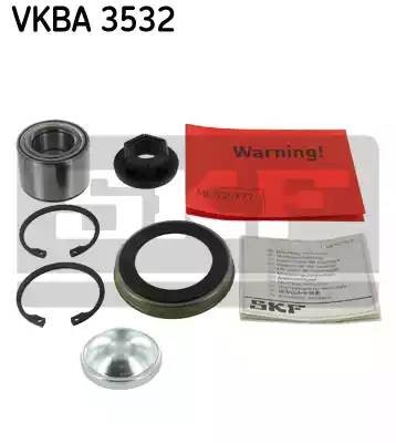 Ford Focus 1, Fusion, Fiesta Подшипник ступицы задней ABS+ VKBA3532 SKF