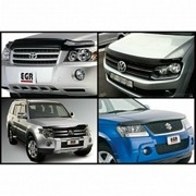 Mitsubishi Pajero с 2007 Дефлектор капота темный карбон 026130CF EGR
