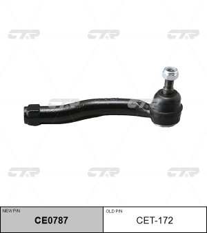 TOYOTA COROLLA 150/180/AURIS 06-наконечник рулевой правый CET-172 CTR