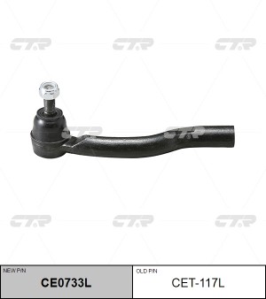 Toyota Camry 00-03, Higlander 00-03 наконечник рулевой лев CET-117L CTR