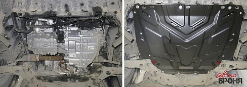 Ford Focus 3 защита картера 111018501 AVTO BRONYA