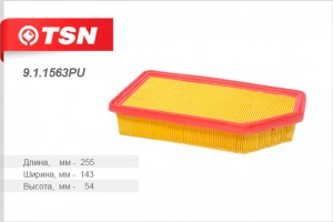 Фильтр воздушный TSN 9.1.1563PU 9.1.1563PU TSN