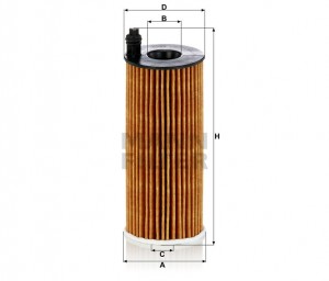 BMW E90/F10 2.0D/2.5D/3.5D фильтр масляный HU6004X MANN FILTER