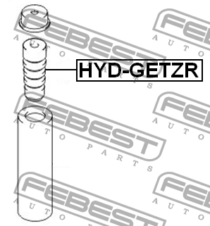 Hyundai Getz/Rio 06-/Verna отбойник заднего амортизатора HYD-GETZR FEBEST
