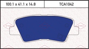 Hyundai Solaris/RIO 12-/MD/i40 11-16/i30 12-/Ceed 12- VIN/Cerato 12-/16/Actyon 1 TCA1042 TATSUMI