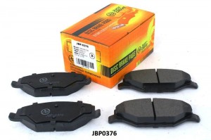 VAG Polo Sedan седан, Rapid колодки передние дисковые 07.11- JBP0376 JUST DRIVE