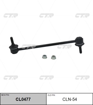 Nissan Note, Micra(K12), Tiida, Renault Clio с 05гг, Fiesta c 08г стойка передне CLN-54 CTR
