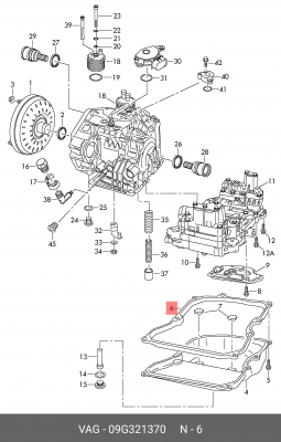 Прокладка 09G 321 370 VAG