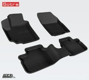 Suzuki SX4 Ковры салона черные Liner 3D текстиль ST7400276 SOTRA