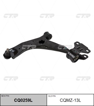 MAZDA 3 03-13 рычаг передний левый CQMZ-13L CTR