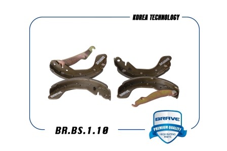 Chevrolet Cobalt / Ravon R4 - колодки задние барабанные BR.BS.1.10 BRAVE