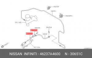 Шайба тормозного шланга 46237-A4600 NISSAN INFINITI