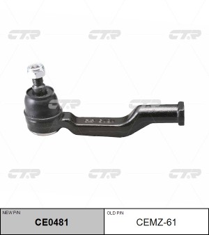 Ford Ranger, Mazda BT50 06- рулевой наконечник внутренний CEMZ-61 CTR