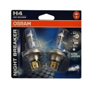 H4 60/55W P43t-38 12V +90%  Night Breaker Plus (ком-т 2шт.) 64193NBP2 OSRAM