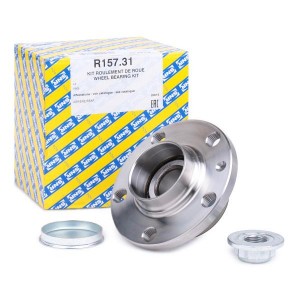 VAG Polo 06-11 Audi A2, Skoda Fabia 2 07- подшипник ступицы заднего колеса к-т R15731 NTN SNR