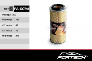 Hyundai Porter Тагаз/Galloper/H-100 97-00 фильтр воздушный FA007ST FORTECH