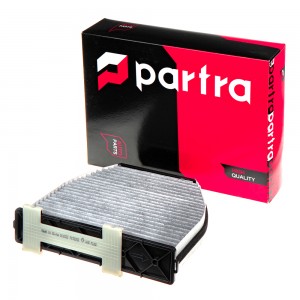 ФИЛЬТР САЛОННЫЙ PARTRA FC7025C УГОЛЬНЫЙ MERCEDES C (W204/S204), E (W212), E COU FC7025C PARTRA