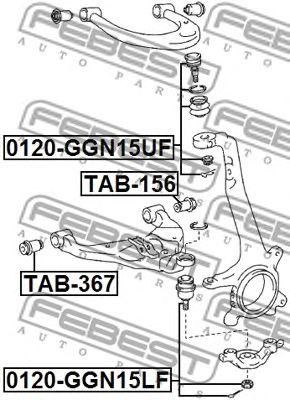 TOYOTA HILUX Сайлентблок нижн рычага TAB-367 FEBEST