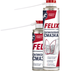 Силиконовая смазка 400мл аэрозоль 411040016 FELIX
